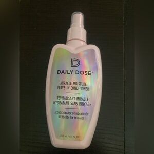 Daily Dose Miracle Moisture Leave-In Conditioner- 8.5 oz size.Cruelty free